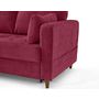 Voir la diapositive 6 : LISA DESIGN Anna - canapé d'angle gauche 5 places convertible en velours texturé