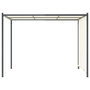 Voir la diapositive 2 : VIDAXL Pergola avec toit reglable Creme Blanc 3x3 m Acier