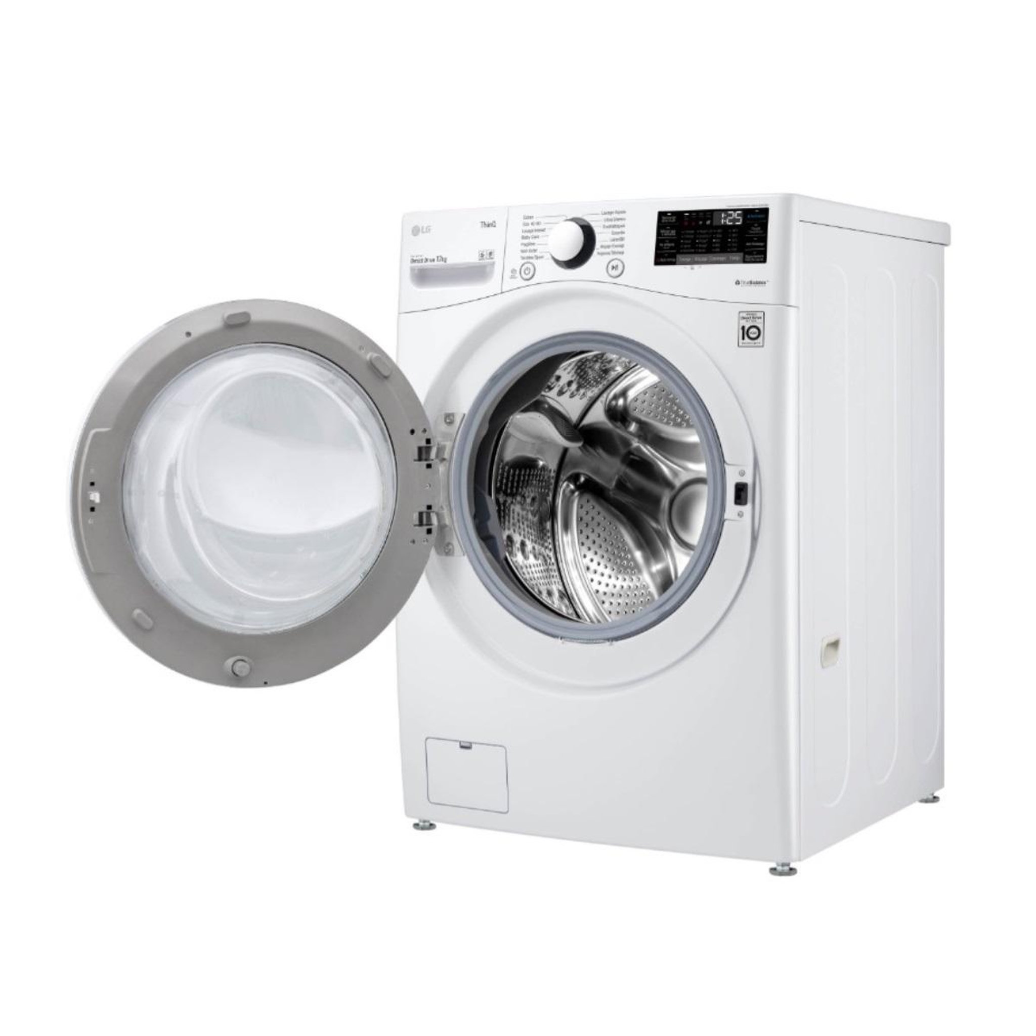 Voir la diapositive 3 : LG Lave-linge frontal 17kg 1100 tours/min - f71p12wh