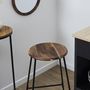 Voir la diapositive 4 : Paris Prix Tabouret de Bar  Acacia  70cm Naturel