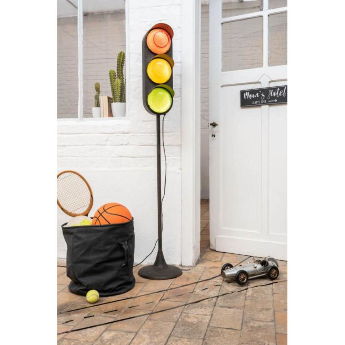 Paris Prix Plante Artificielle en Pot  Cactus  52cm Vert