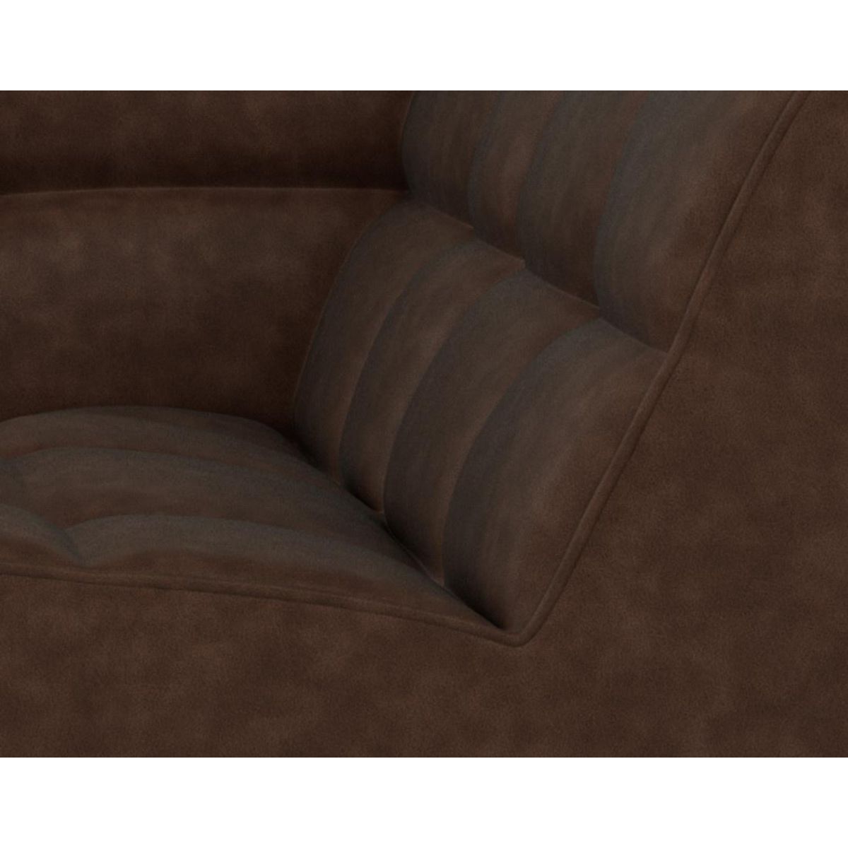 LISA DESIGN Alya - canapé modulable d'angle réversible 4 places en simili