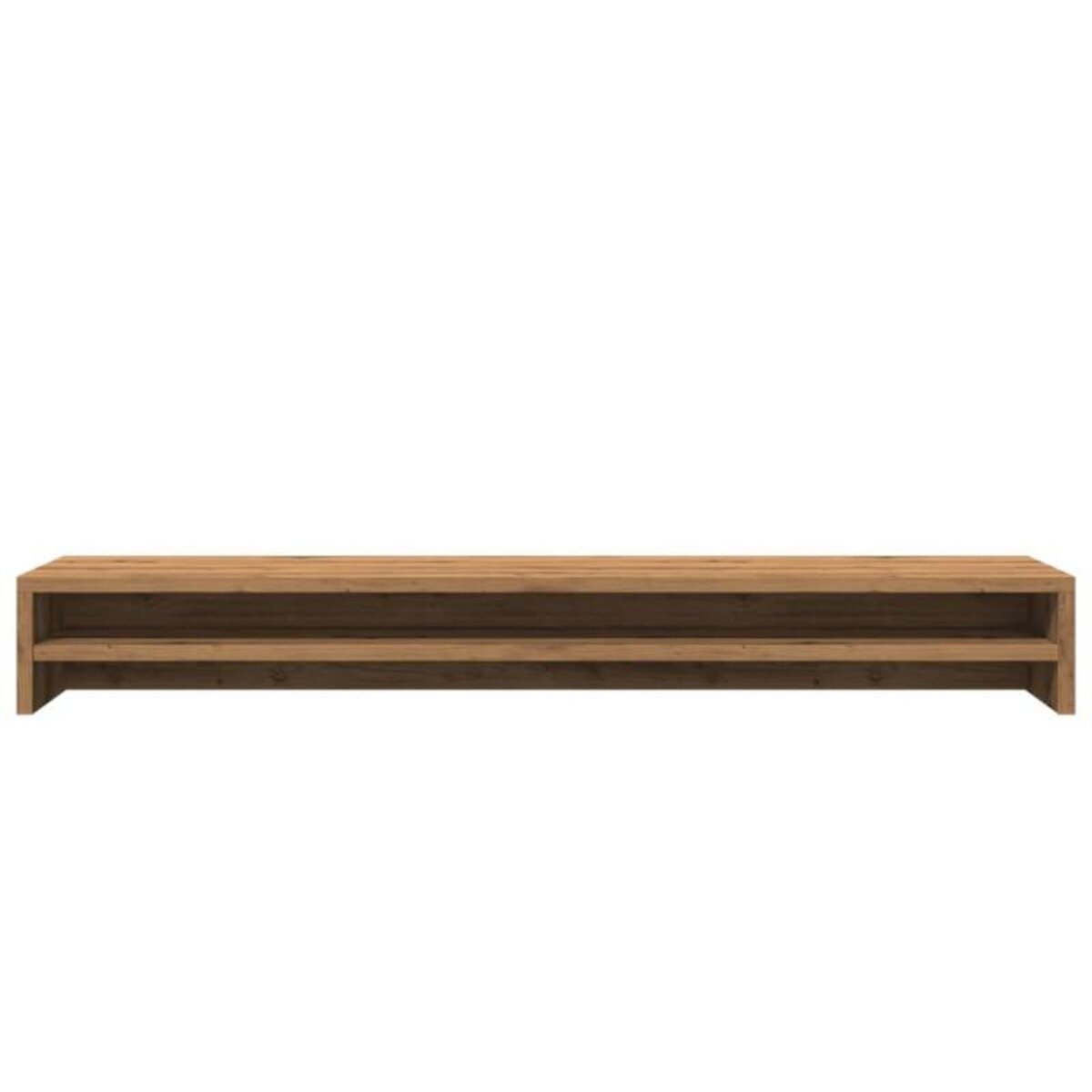 VIDAXL Support de moniteur chêne artisanal 100x24x13cm bois ingénierie