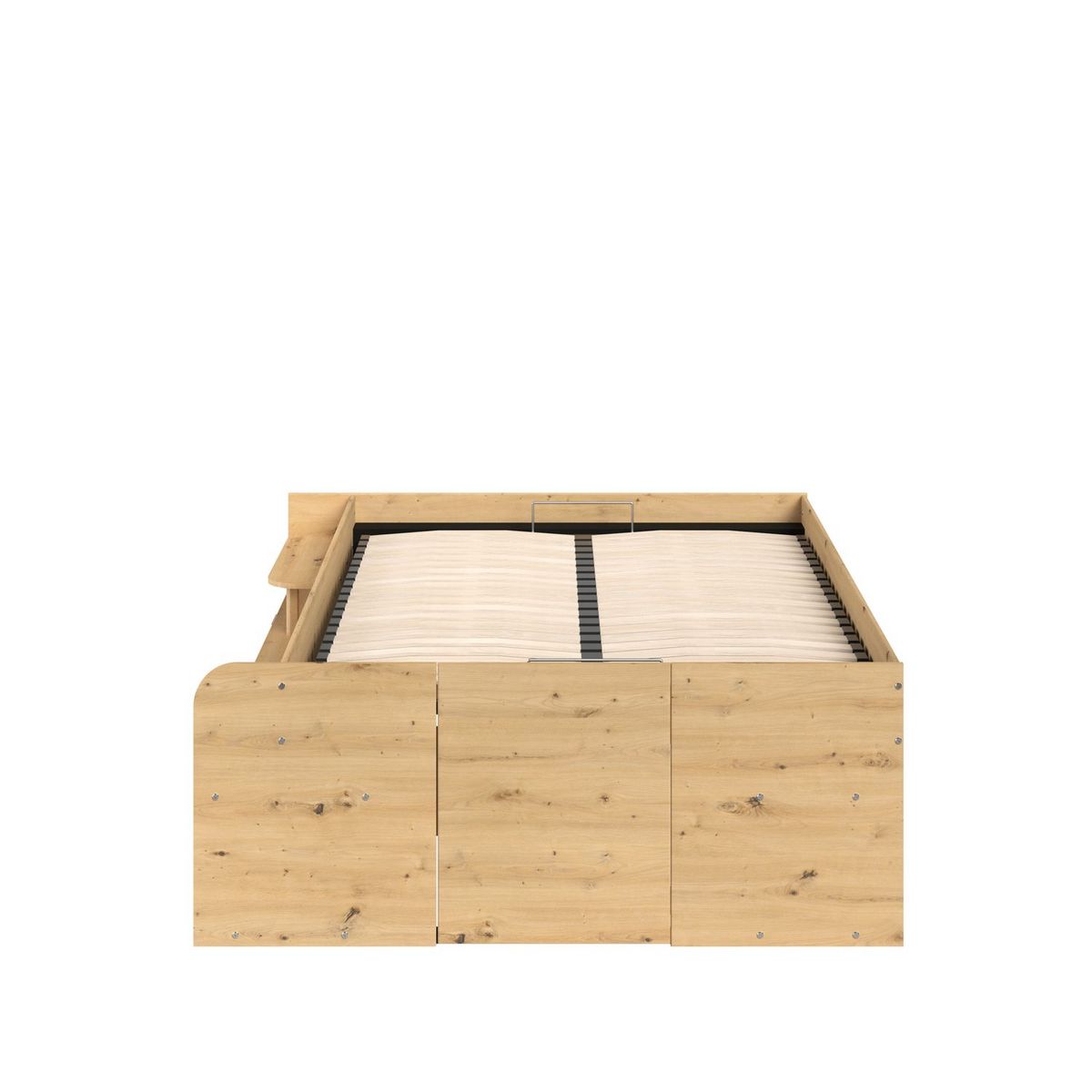 Lit coffre double avec rangement 140x190/200cm KING