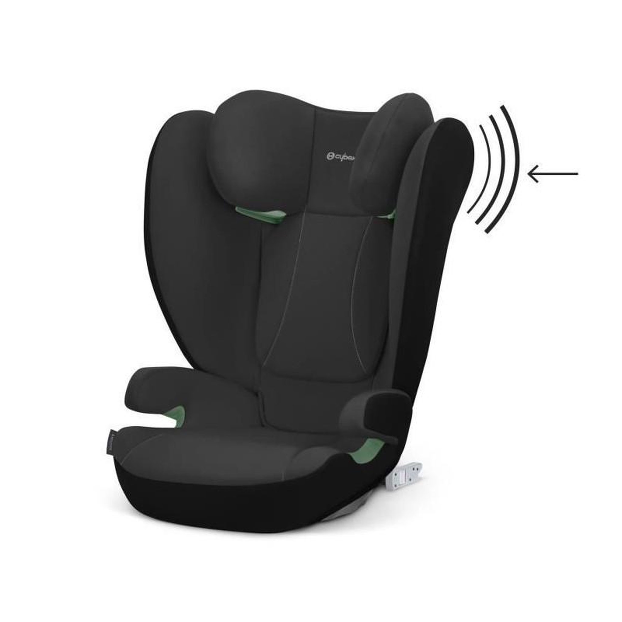 Voir la diapositive 4 : CYBEX Siege auto Solution B i-fix Volcano Black CYBEX - Groupe 2/3 - Noir