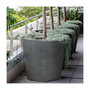 Voir la diapositive 6 : ART PLAST Pot de Fleur Gris 70L Ø50cm H47cm - Jardinière Extérieure Balcon Terrasse Jardin ARTPLAST