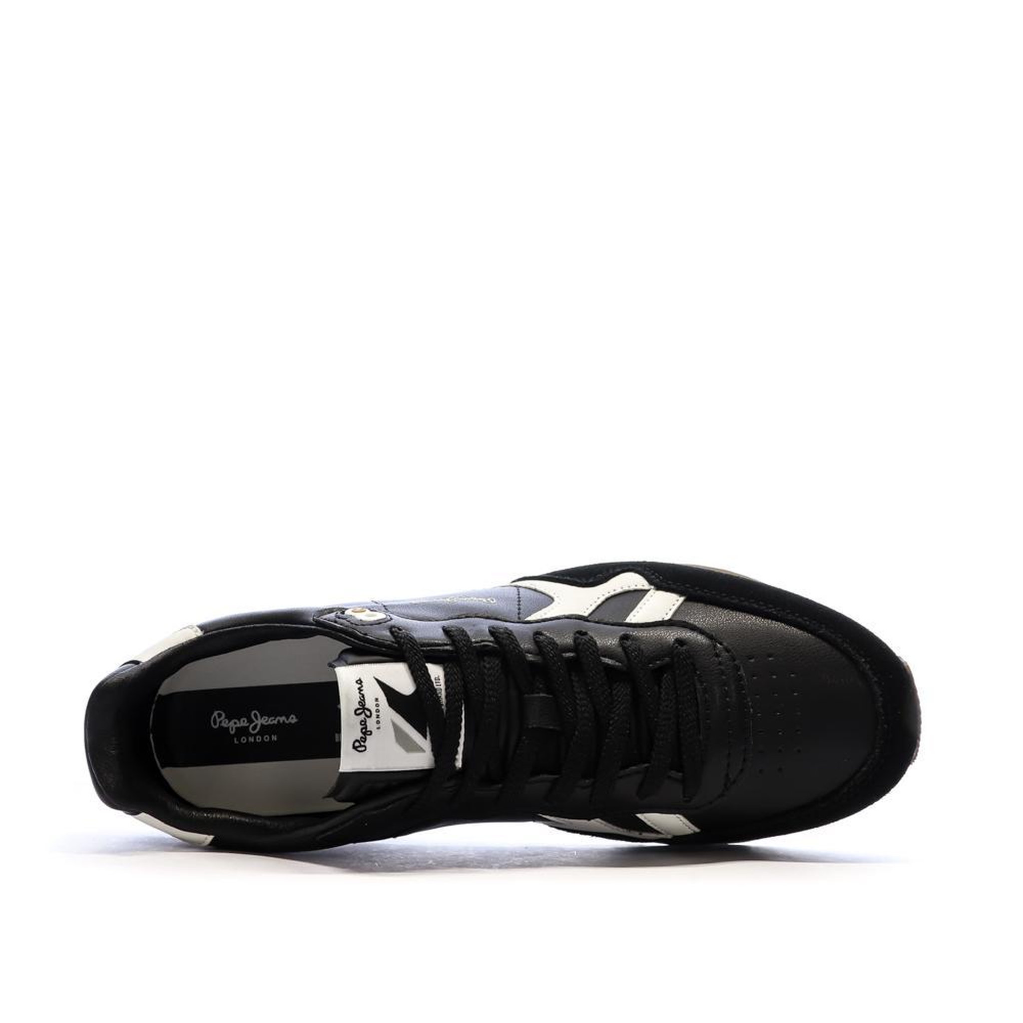 Voir la diapositive 4 : Pepe Jeans Baskets Noir Homme Pepe jeans Brit Supra