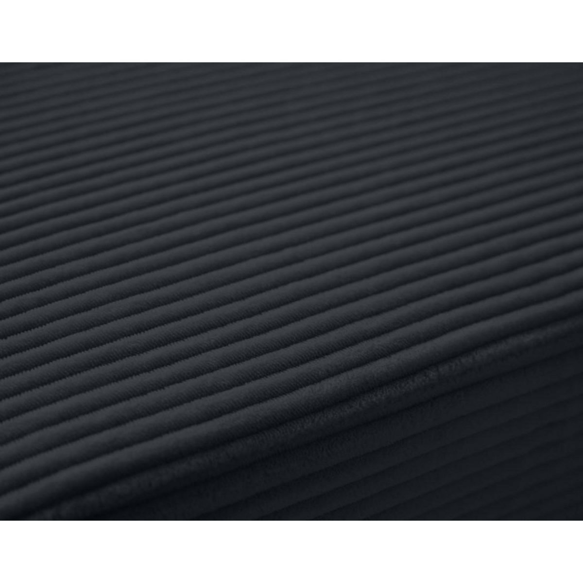 LISA DESIGN Vermont - canapé panoramique d'angle gauche - 7 places - en velours côtelé