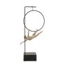 Voir la diapositive 4 : Paris Prix Gymnaste Cerceau sur Socle  Gamma  55cm Beige & Noir