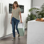 Voir la diapositive 1 : CURVER Curver Poubelle Ready to Collect 30 L Vert menthe
