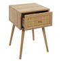 Voir la diapositive 4 : The Home Deco Factory Table de chevet 1 tiroir Bali