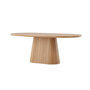 Voir la diapositive 5 : Paris Prix Table à Manger Ovale  Stjarno  200cm Naturel