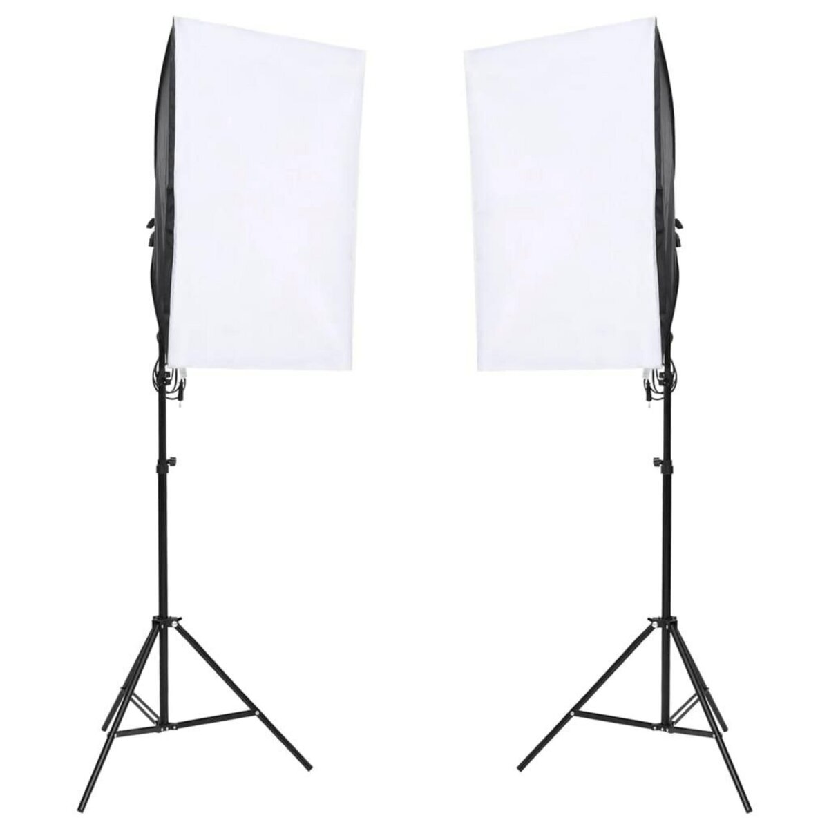 VIDAXL Lampes de studio professionnelles 2 pcs 40x60 cm