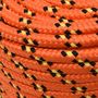 Voir la diapositive 4 : VIDAXL Corde de bateau Orange 14 mm 100 m Polypropylene