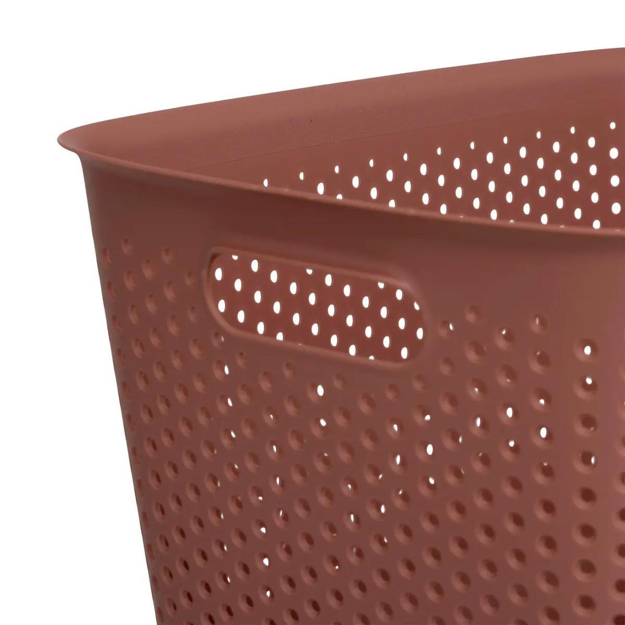 Voir la diapositive 2 : FIVE Panier de rangement  tila  17l terracotta