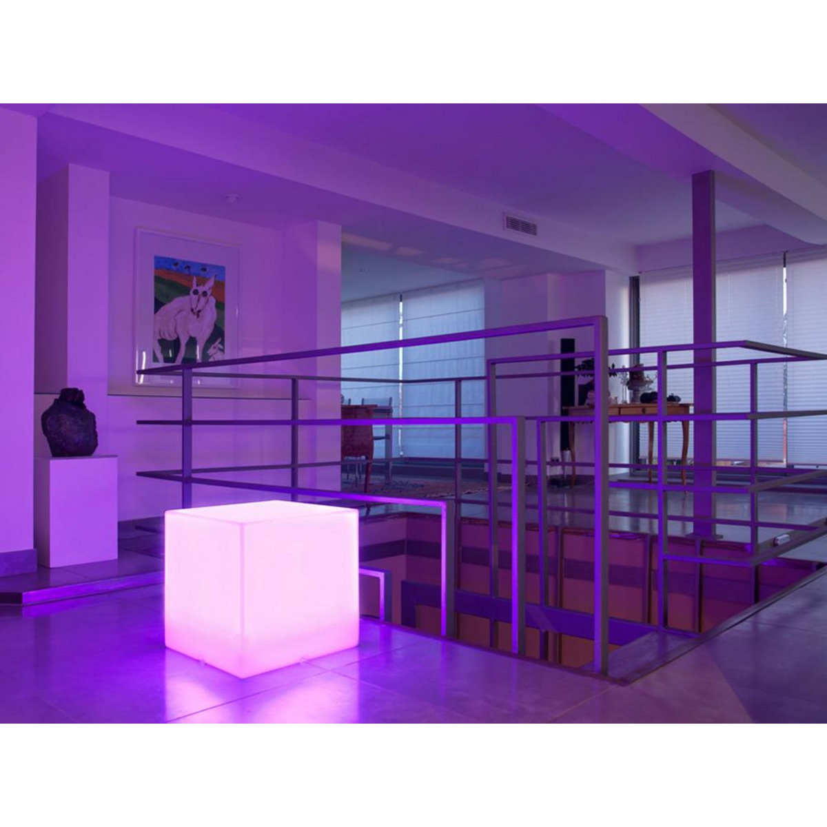 Lumisky Cube lumineux multicolore autonome 40 cm.