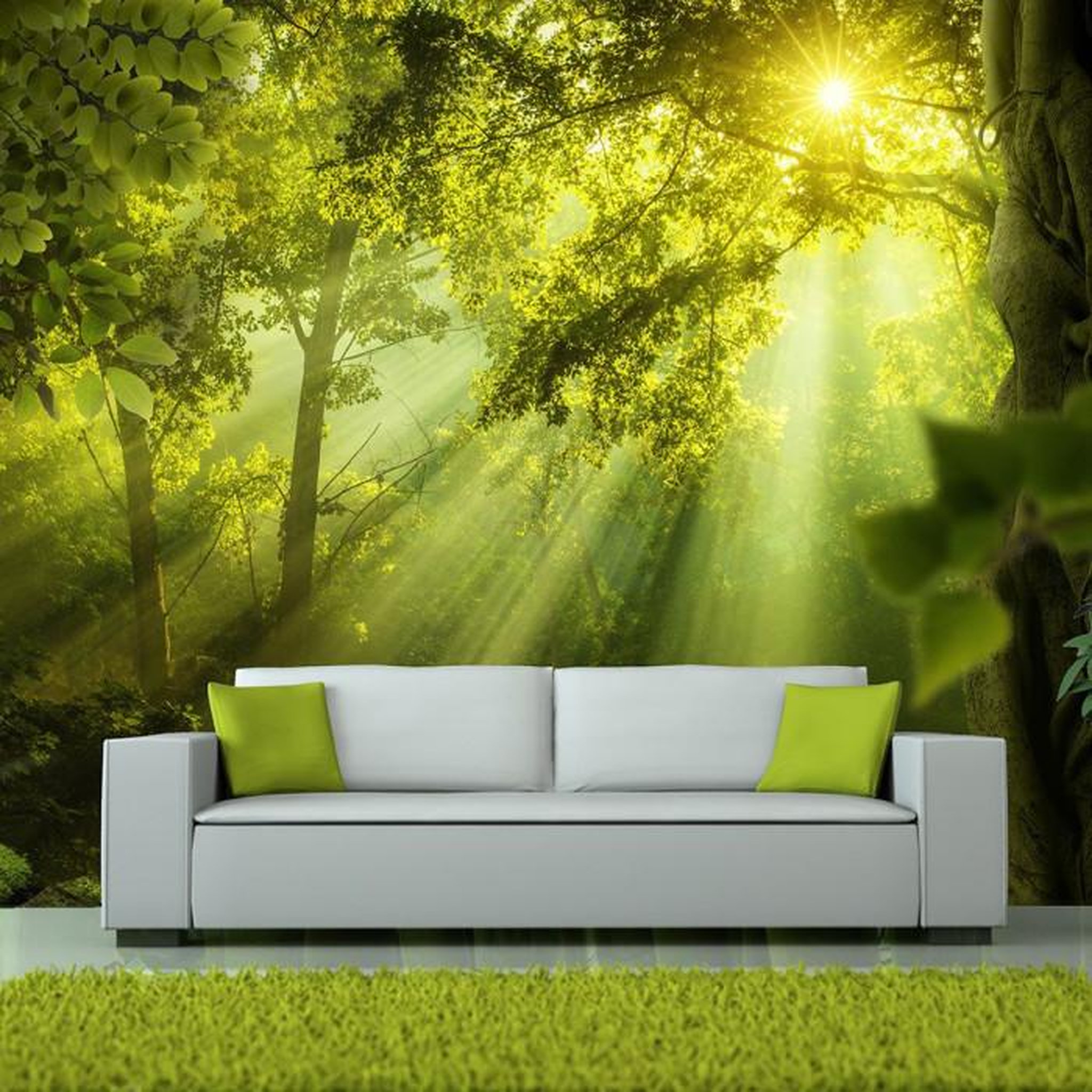 Paris Prix Papier Peint  In a Secret Forest. Coloris disponibles : Multicolore