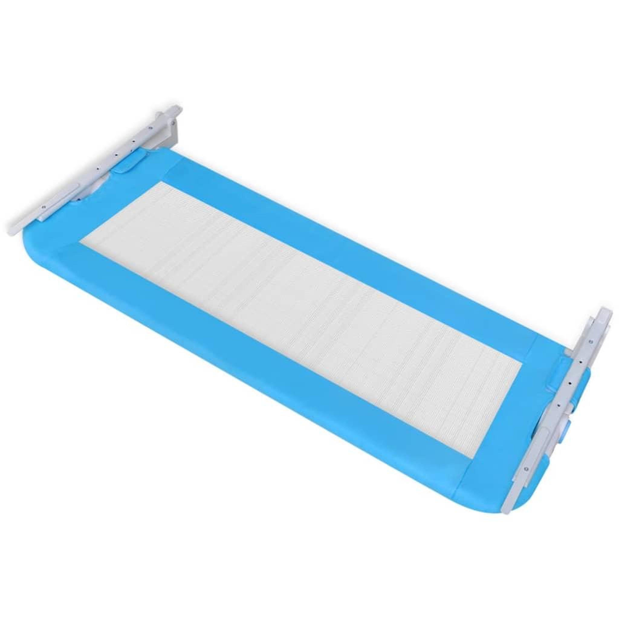 Voir la diapositive 5 : VIDAXL Barriere de lit de securite pour tout-petits 2pcs Bleu 102x42cm