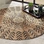Voir la diapositive 4 : ATMOSPHERA Tapis rond en jute 120 cm Living motifs