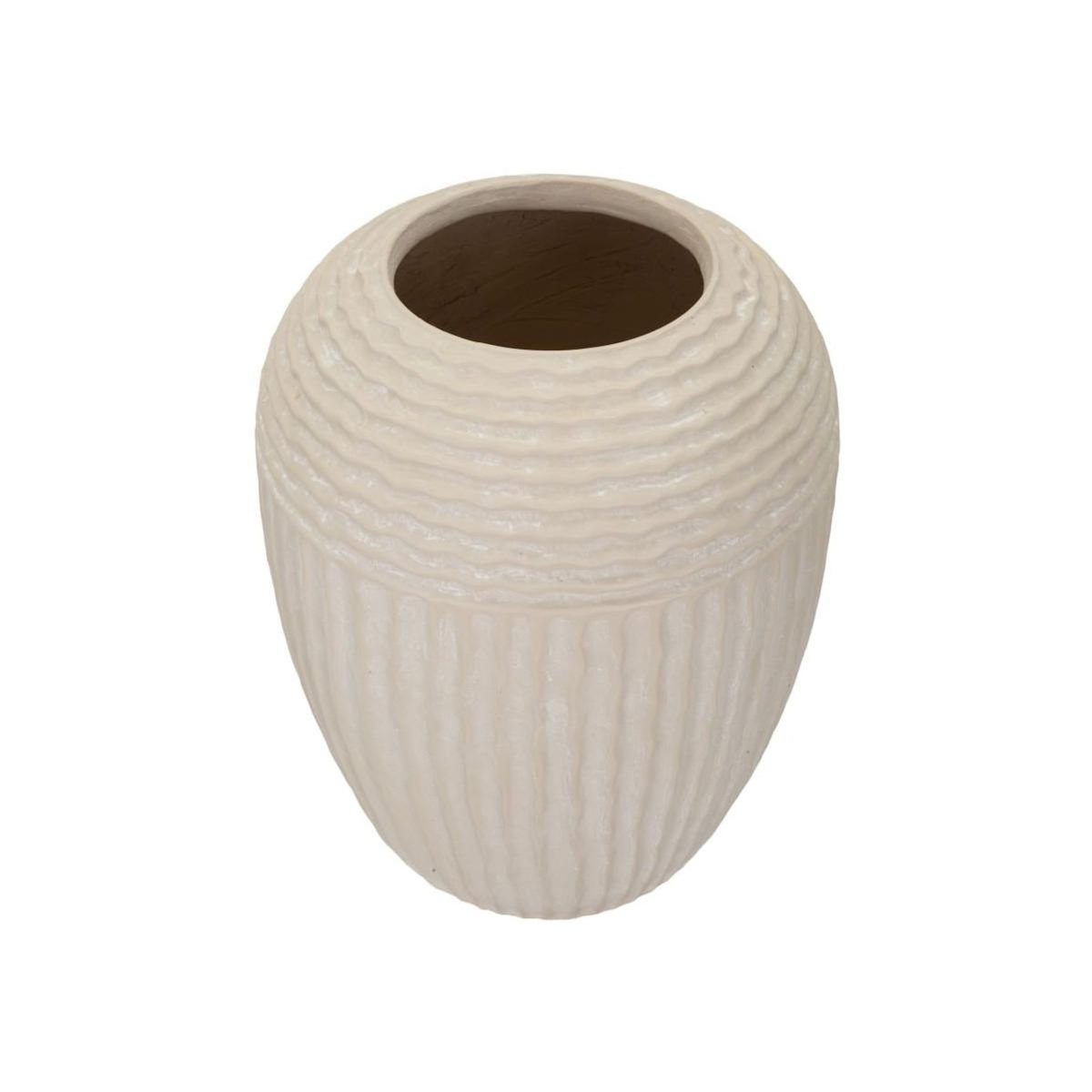 Paris Prix Cache-Pot Design  Mist  38cm Crème
