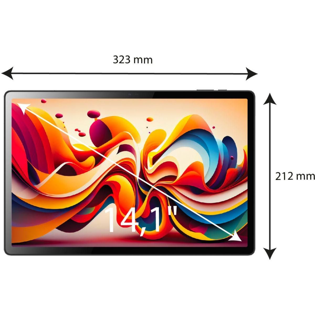 Logicom Tablette Android 14.1'' 4/128Go Noir FHD