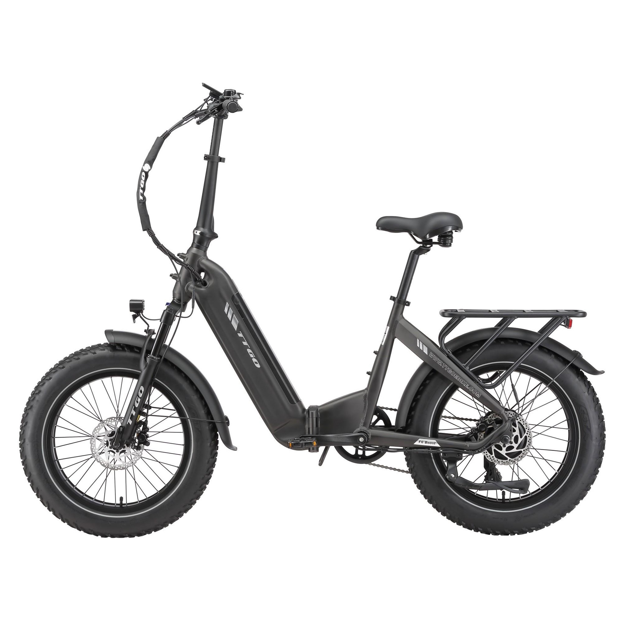 Voir la diapositive 2 : TTGO Vélo électrique pliant TTGO F6 Boost 250 W