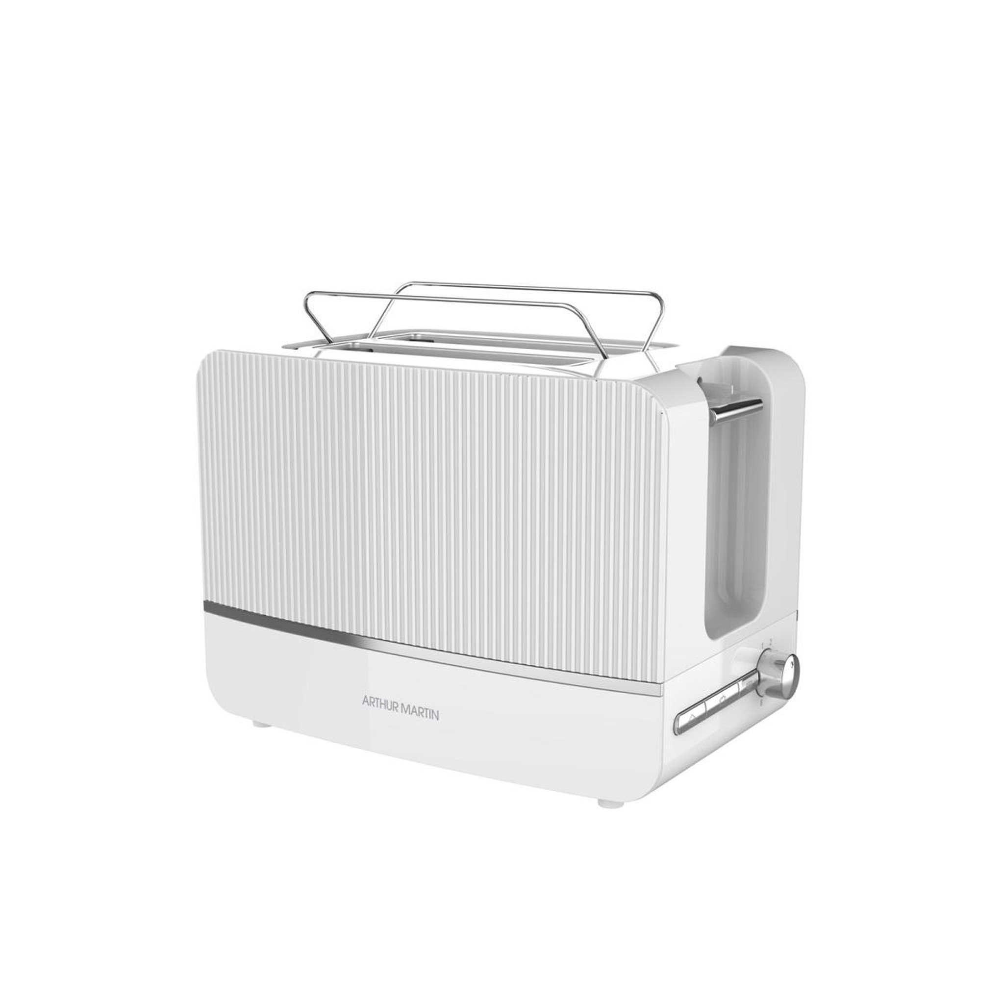 Arthur Martin Grille-pain 2 fentes 730w blanc - am0502