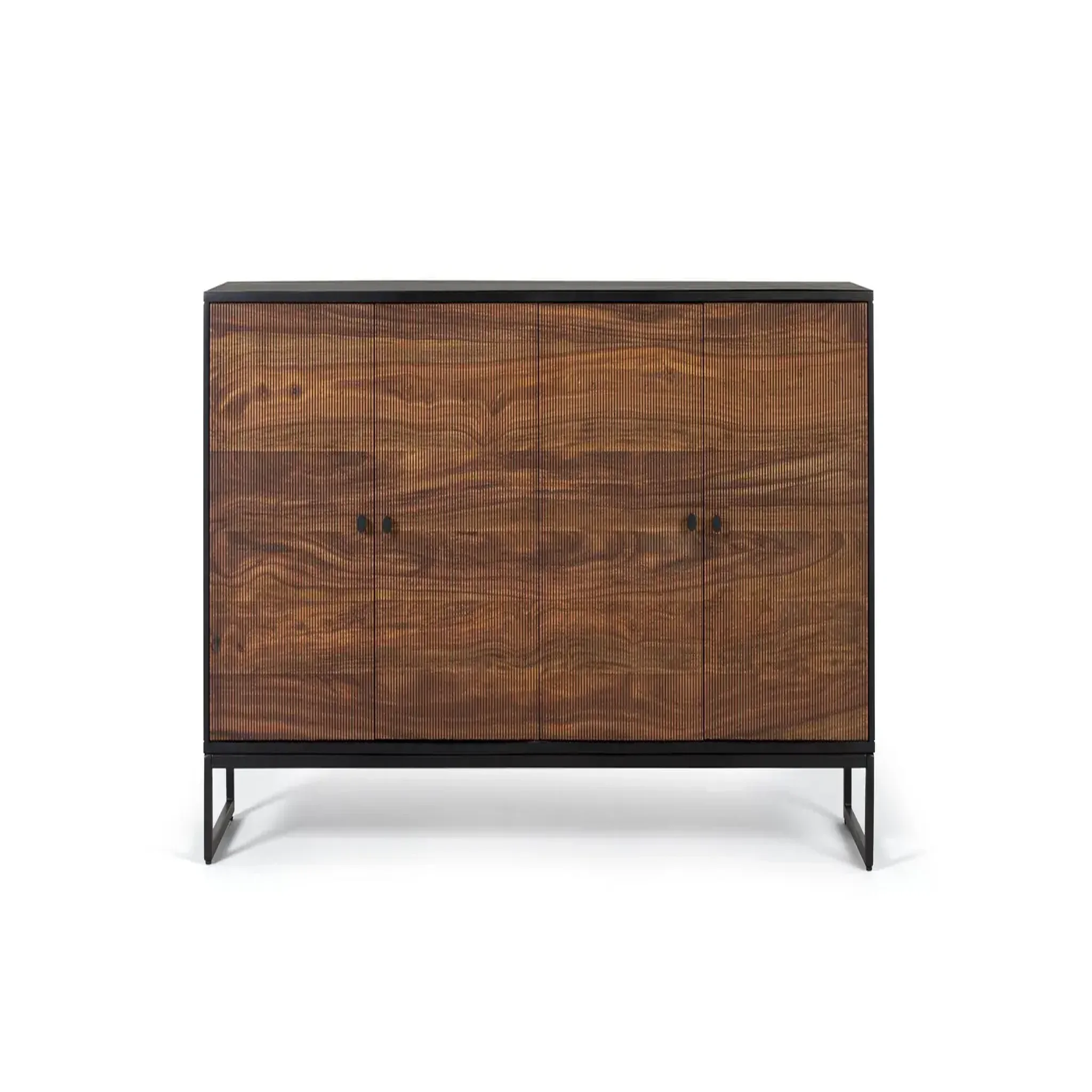 GINER Y COLOMER SL Buffet en bois de palissandre et de manguier 170cm style rustique moderne