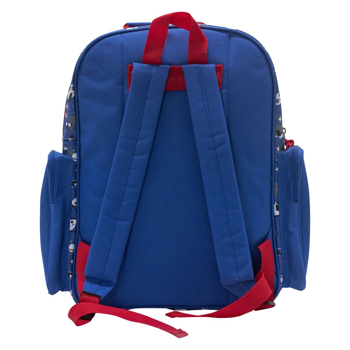 AUCHAN Sac à dos multipoches polyester multicolore AVIONS