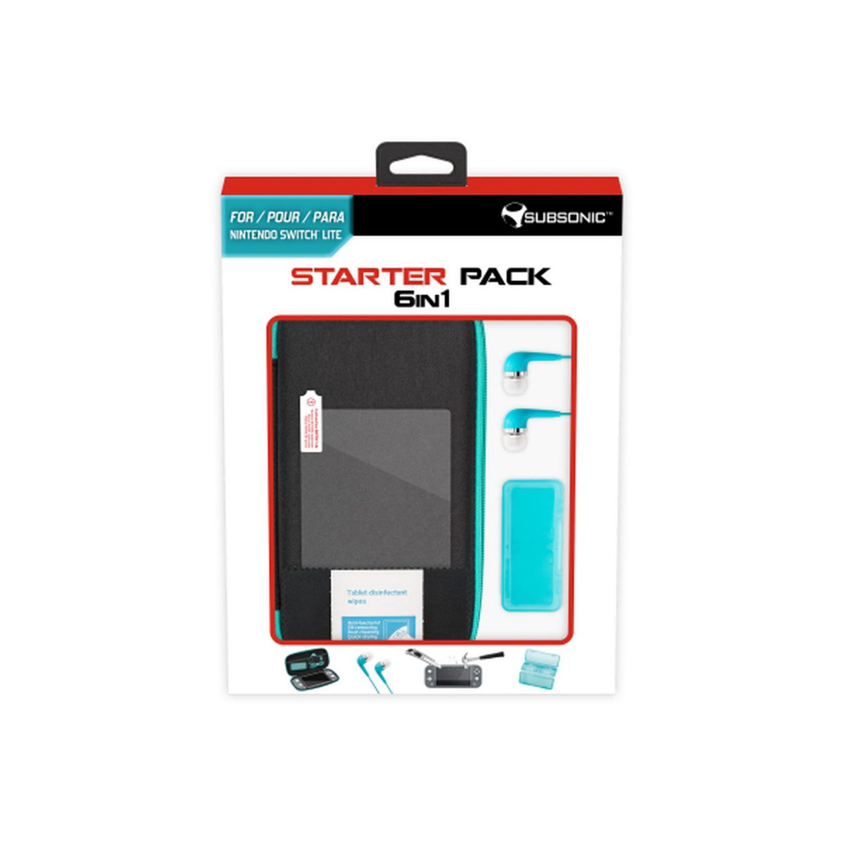 Starter Pack 6 en 1 Nintendo Switch Lite
