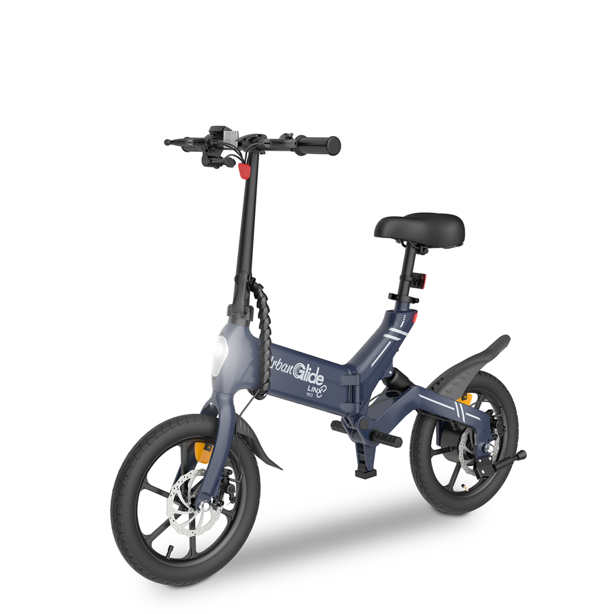 URBANGLIDE Draisienne Électrique Adulte LINX 160 – Moteur 1100W - Autonomie Jusqu'a 40 km - Pneu 16  Gonflable - Batterie 42V/10Ah - Poids 20Kg