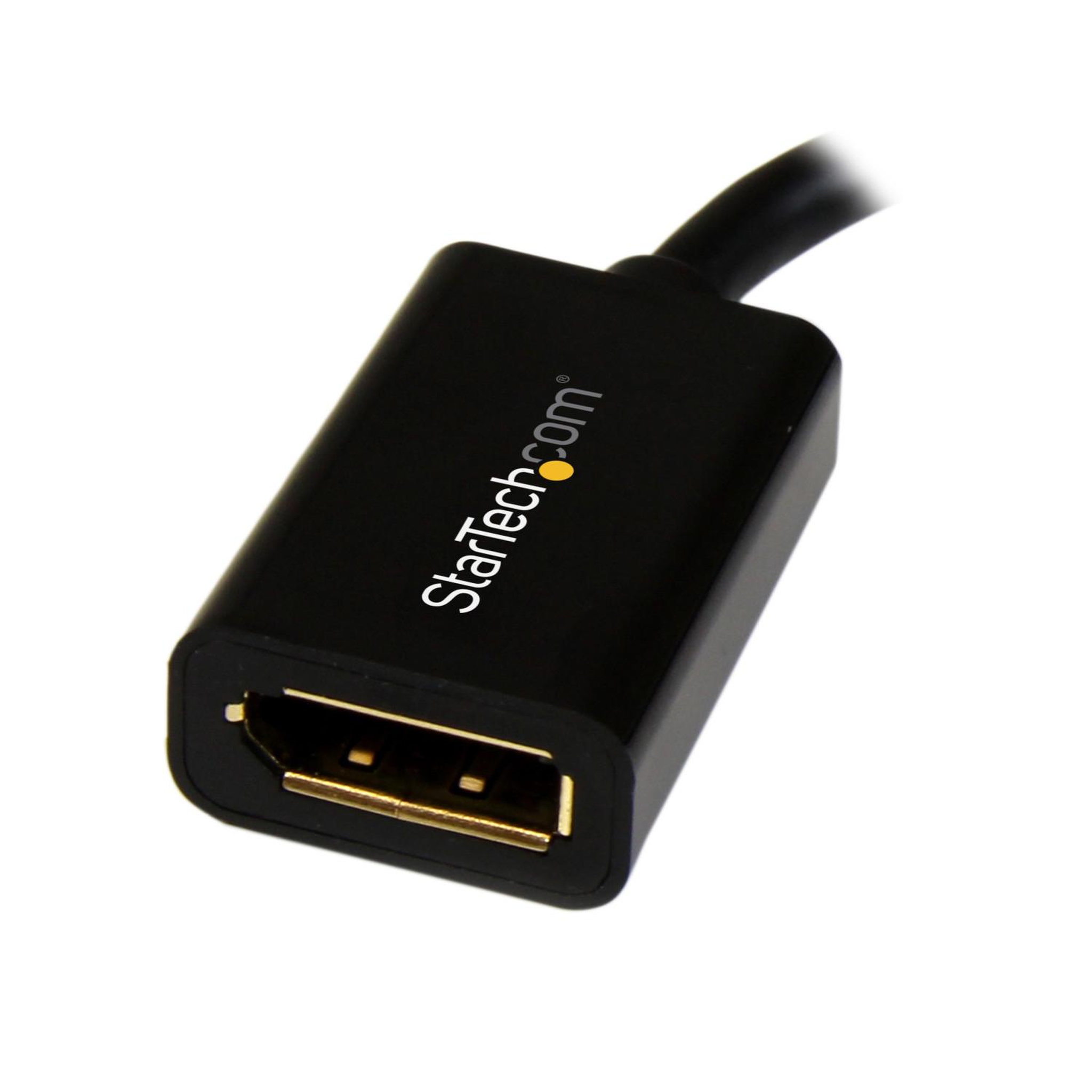 Voir la diapositive 3 : Startech Startech.com adaptateur mini displayport vers displayport - vidéo uhd 4k x 2k - convertisseur mini dp vers dp - adaptateur mini dp vers displayport 1.2 - mdp pc/ordinateur vers moniteur/affichage dp