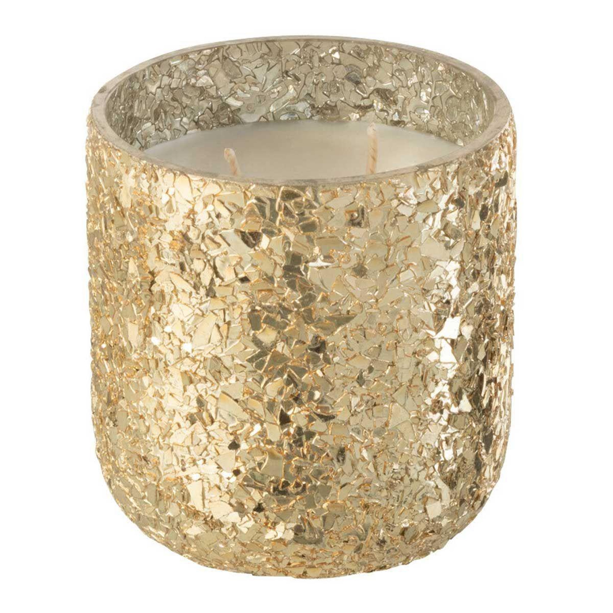 J-LINE Bougie parfumée déco  luxuria  10cm vanilla escape