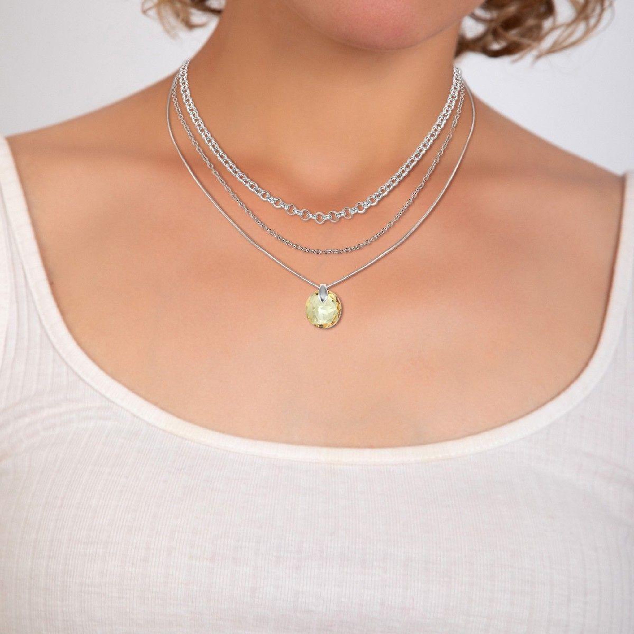 Voir la diapositive 2 : SC CRYSTAL Set de 3 colliers par SC Crystal®