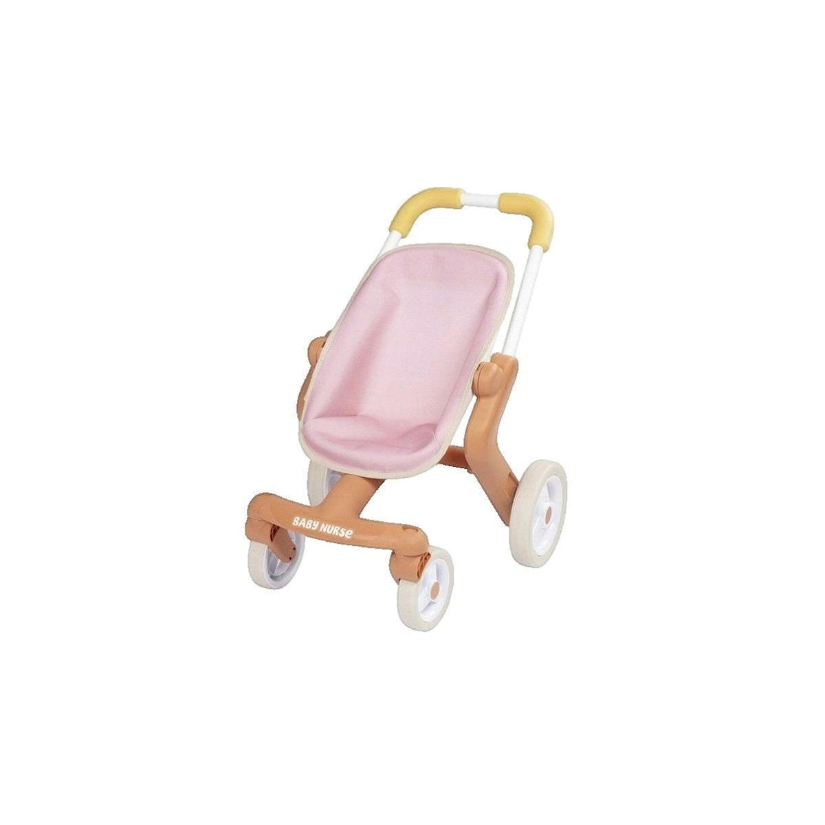 SMOBY Poussette pour poupée Smoby Baby Nurse colorée