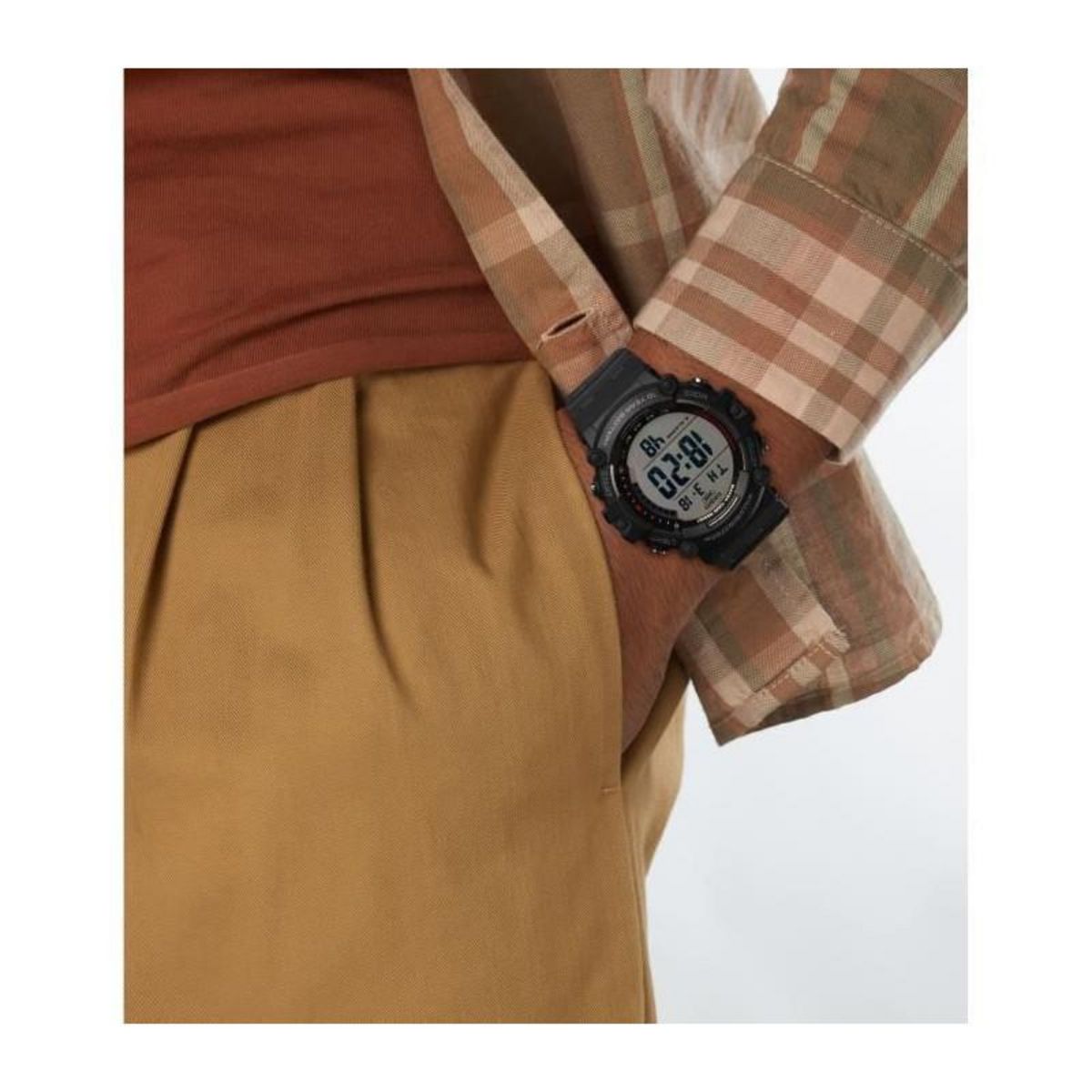 CASIO CASIO - Montre sport - Multifonctions - Noir