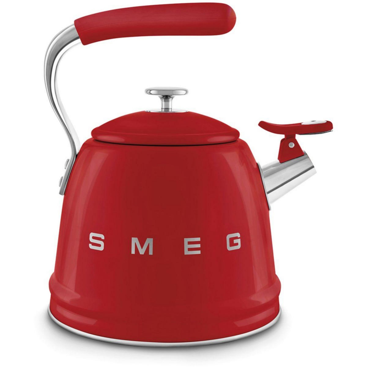 SMEG Bouilloire Sifflante 2.3L Rouge