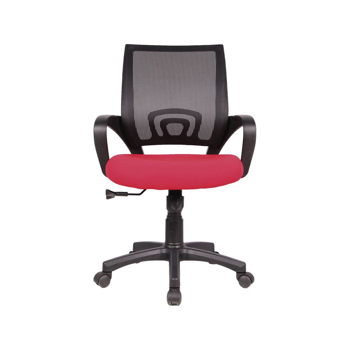 Habitat et Jardin Fauteuil de bureau à roulettes  Dana  - Noir/Rouge