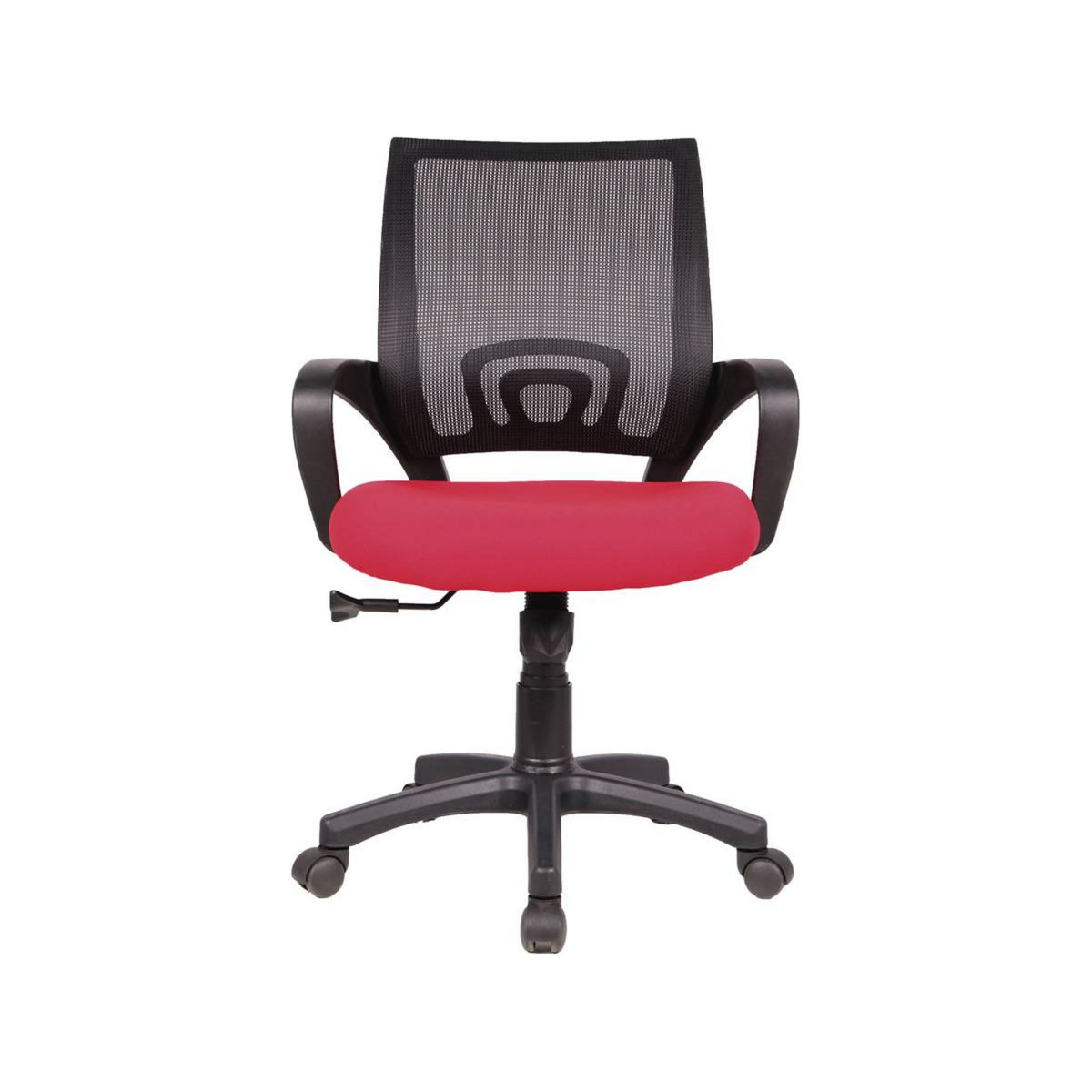 Habitat et Jardin Fauteuil de bureau à roulettes  Dana  - Noir/Rouge
