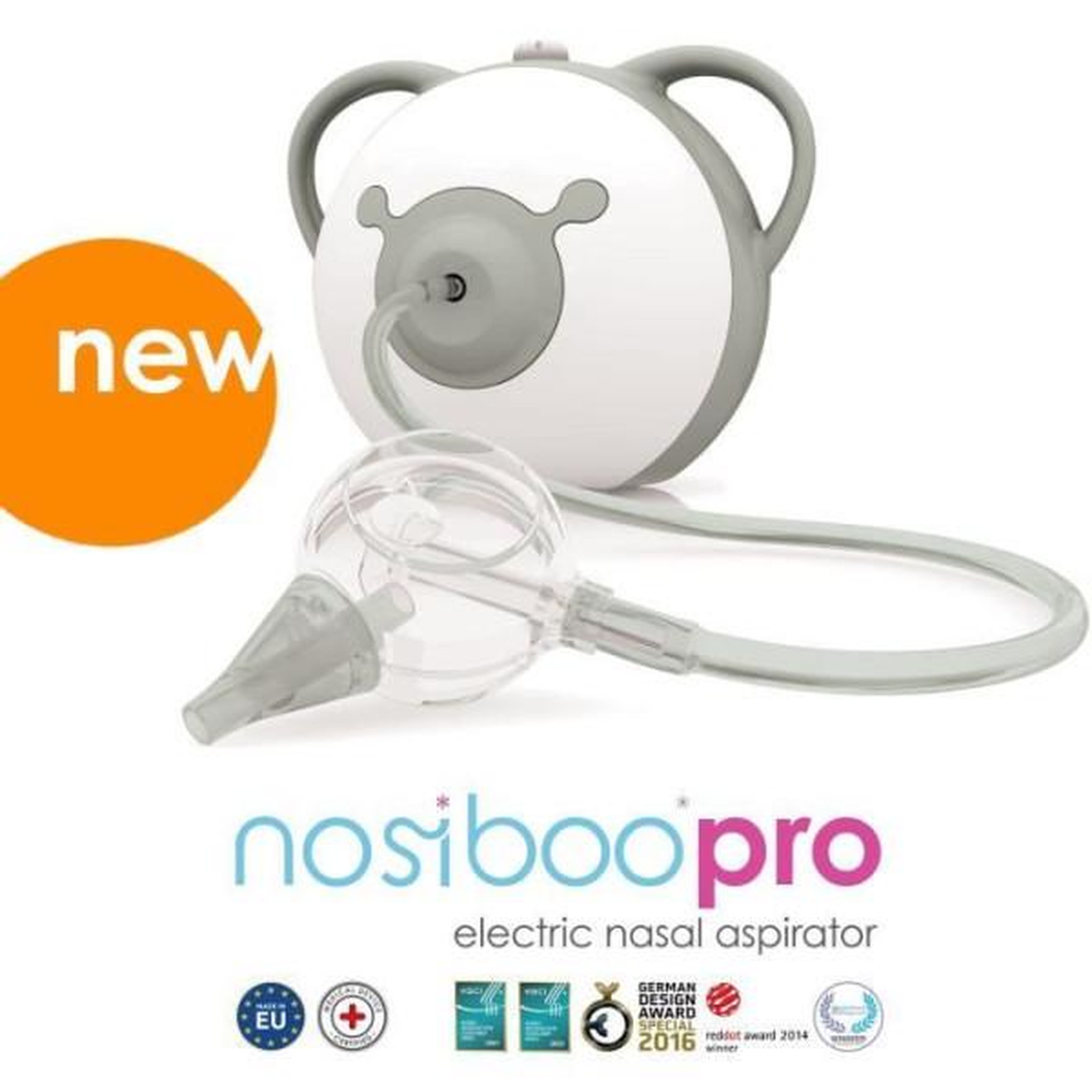 Voir la diapositive 5 : N/A NOSIBOO Pro Mouche bébé électrique - Gris