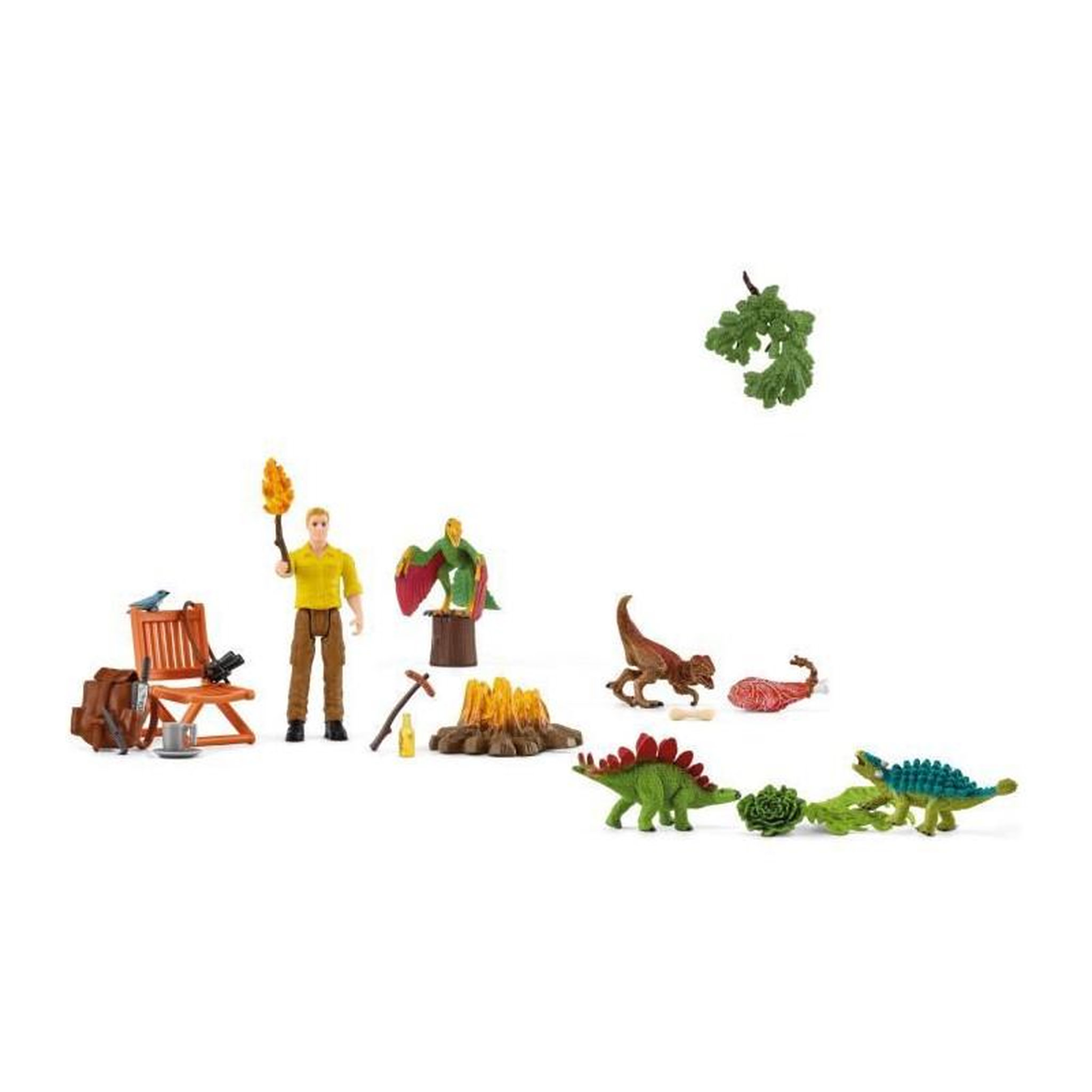 Voir la diapositive 2 : Schleich SCHLEICH - Calendrier de l'Avent Dinosaurs 2022 - 98644 - Gamme Dinosaurs