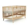 Voir la diapositive 4 : AT4 Lit bébé évolutif KASA en bois