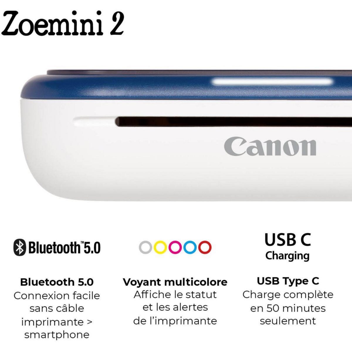 Canon Imprimante photo portable KIT Vaiana Zoemini 2
