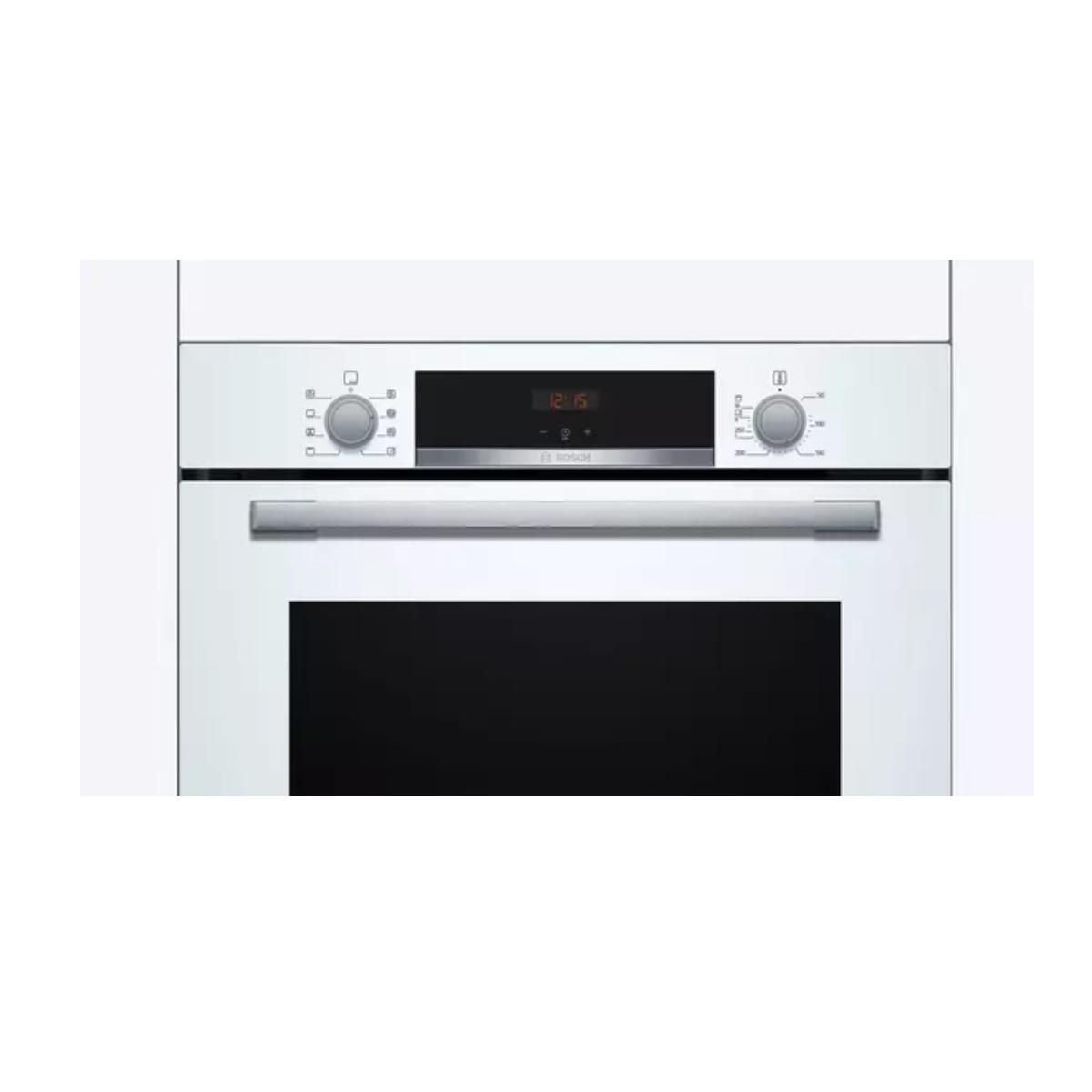 BOSCH Four intégrable multifonction 71l 60cm à ecoclean blanc - HBA553BV3F