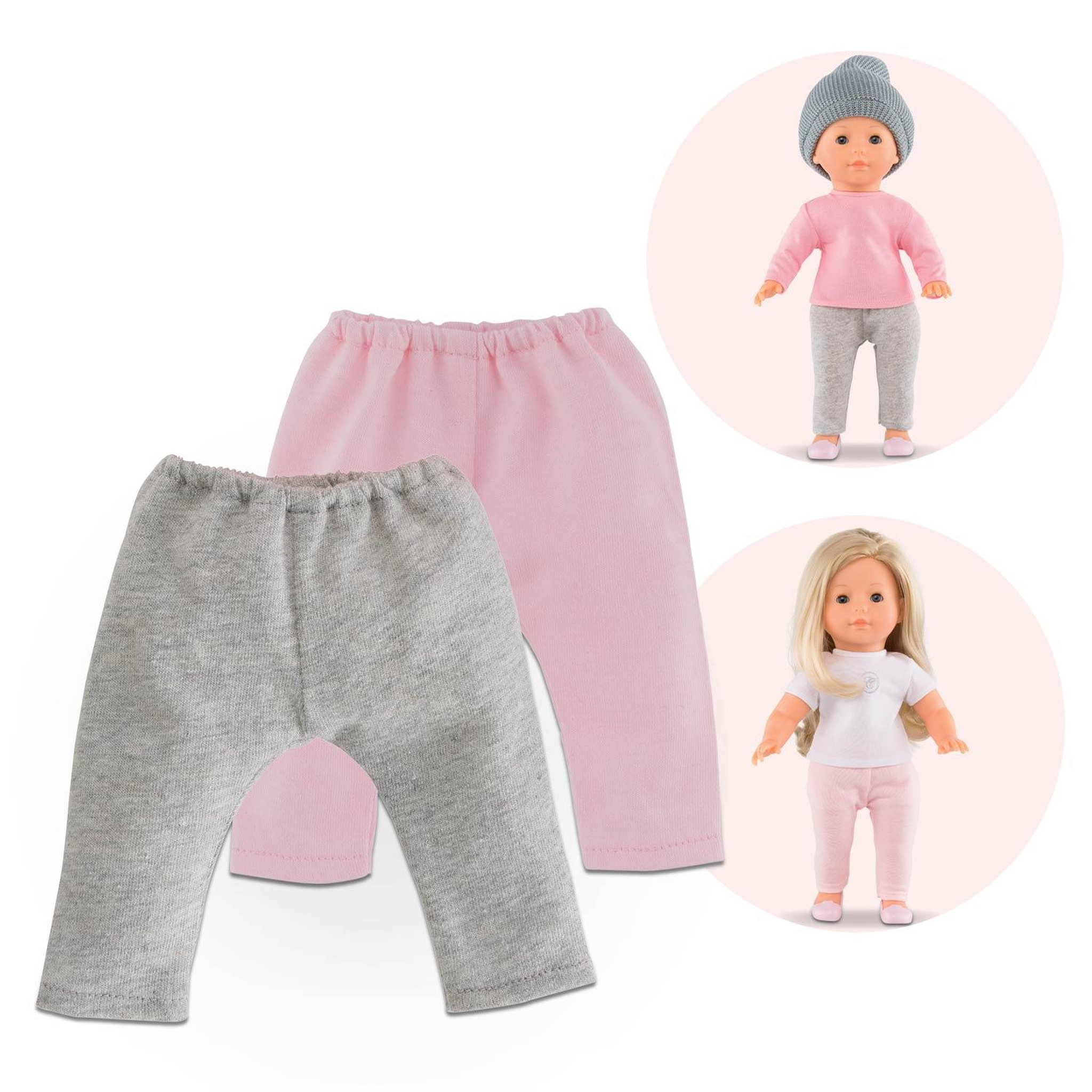 Voir la diapositive 1 : Corolle Ensemble 2 Leggings pour Poupée Ma Corolle