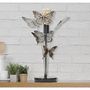 Voir la diapositive 5 : Paris Prix Lampe à Poser en Métal  Papillons  47cm Multicolore