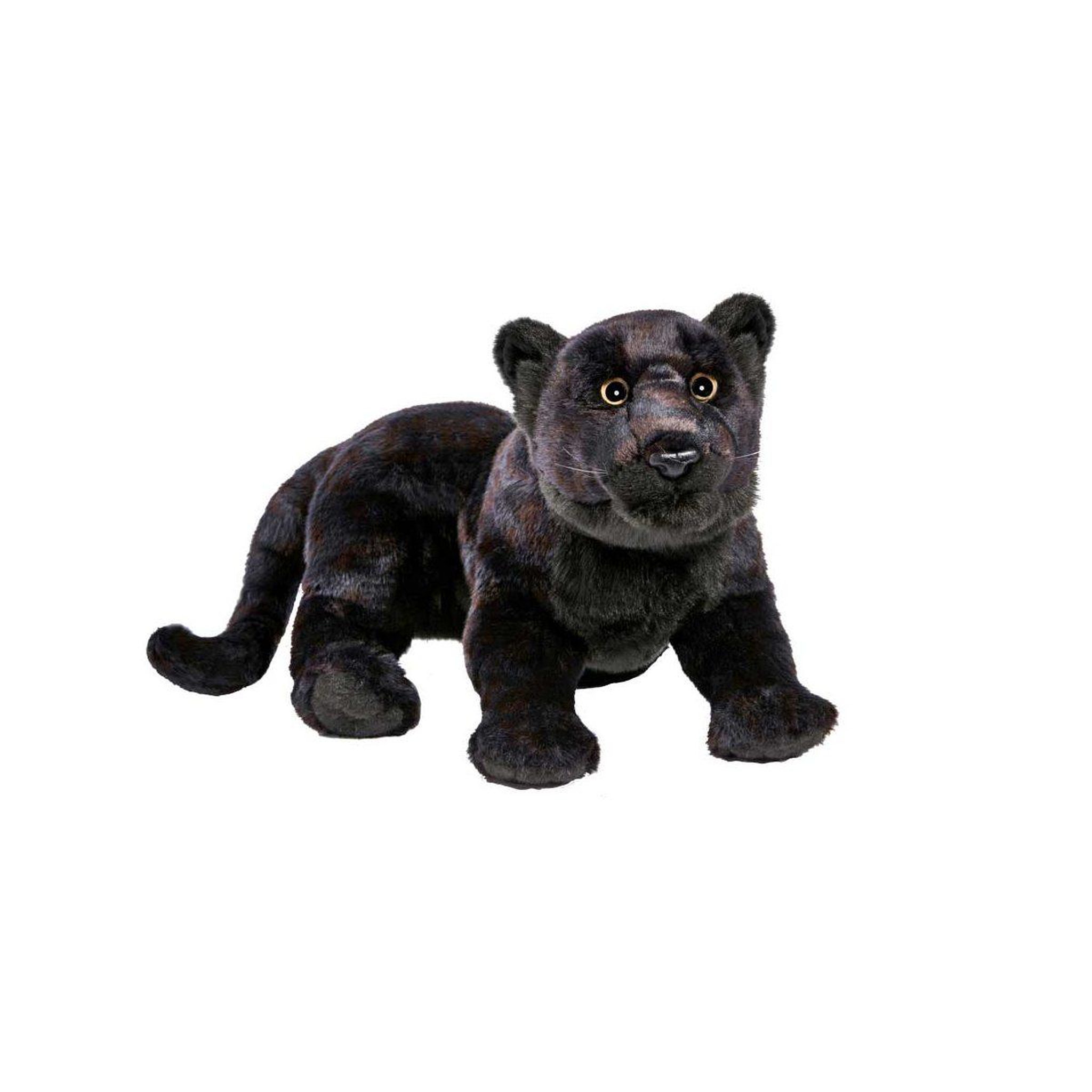 Anima Panthere noire couchee 42cm