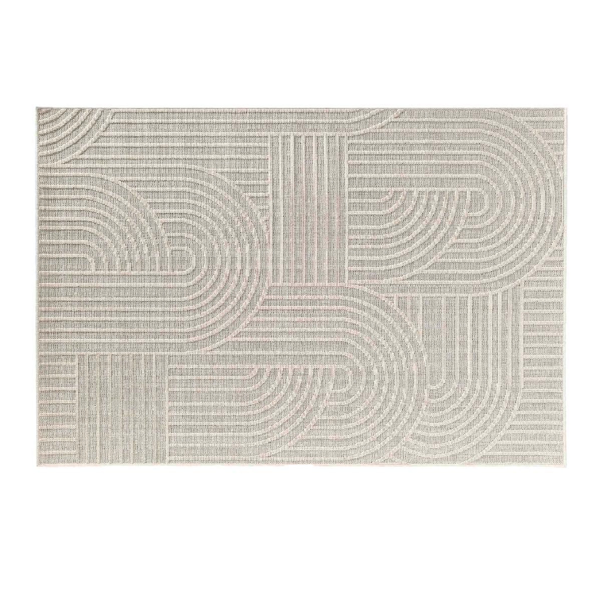 Douceur d'Intérieur Tapis déco tissé  ezio  160x230cm naturel