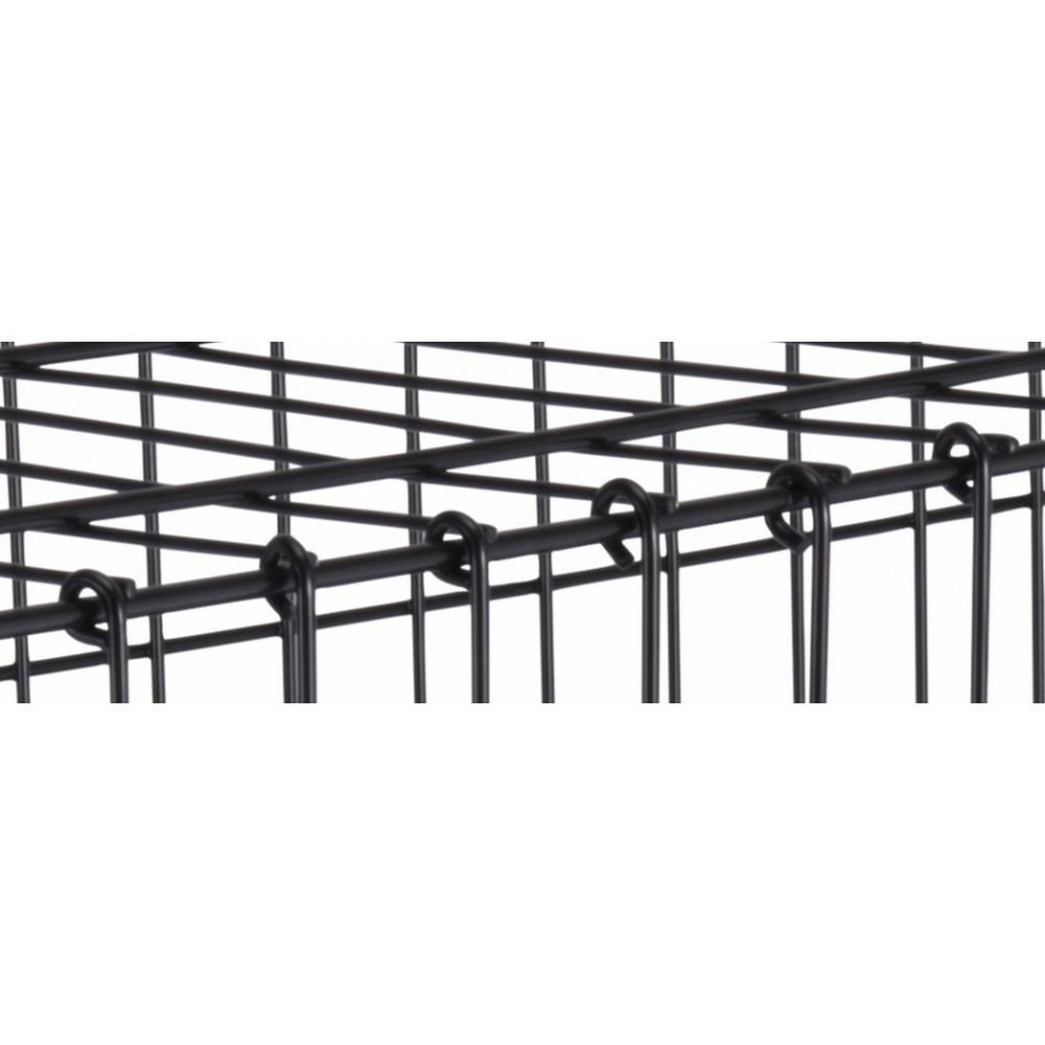 Voir la diapositive 3 : MON AMI LUKI Cage en métal avec plateau pour transport chien