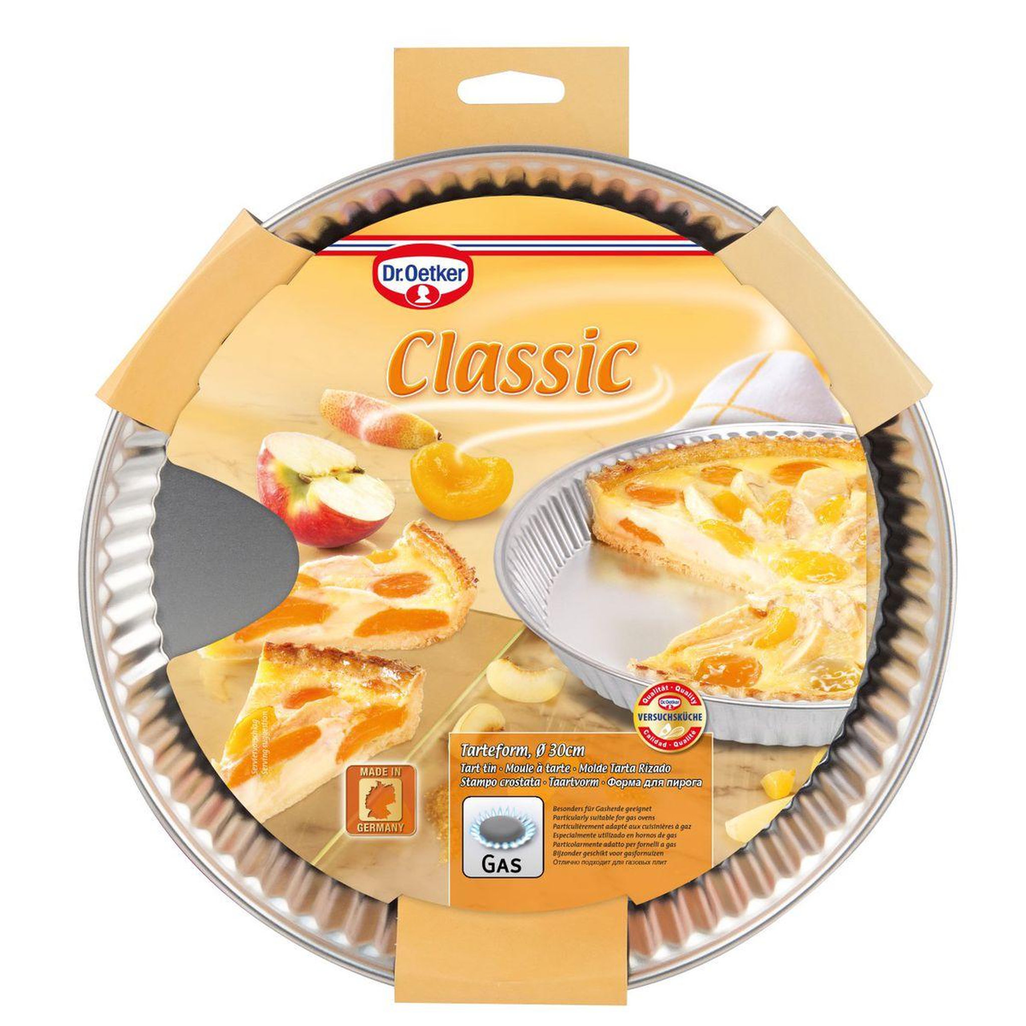 Voir la diapositive 5 : DR.OETKER Moule à quiche lorraine 30 cm dr. Oetker classics